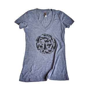 
            
                Load image into Gallery viewer, Short Sleeve V-Neck
            
        