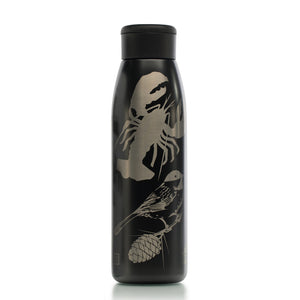 
            
                Load image into Gallery viewer, 18 oz. Take Maine Home Copper-Lined Bottle, Flat Black
            
        