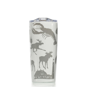 
            
                Load image into Gallery viewer, 20 oz. Take Maine Home Tumbler, Gloss White
            
        